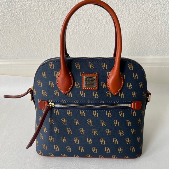Dooney & Bourke Gretta Domed Satchel - Picture 5 of 8